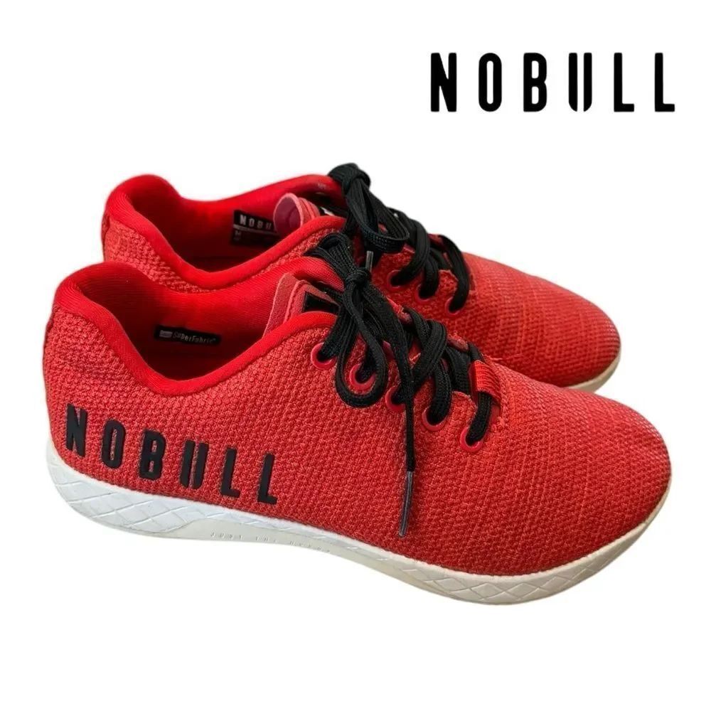 NOBULL Red Heather Women's Trainer Tennis Shoes Sneakers 8